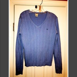 Izod women’s baby blue sweater